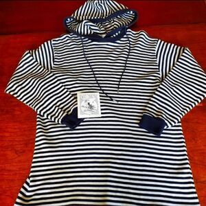 Pacific Cove Stripe Hoodie Dize Medium